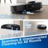 ECOVACS DEEBOT N20 Robot Vacuum Cleaner and Mop,8000Pa Strong Suction, ZeroTangle Brush, 300 Minutes Runtime,TrueMapping Intelligent Path Planning - Image 5