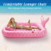 HeySplash Pool Lounger Float for Adult, Inflatable Pool Floats Bed Cooling Contour Lounger Rafts, Water Rafts for Lake, Outdoor Beach Pool Party - Image 7