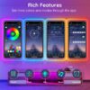 20Ft Neon Rope Lights,Flexible Led Rope Lights Control with App/Remote,Multiple Modes Rope Lights,IP65 Outdoor RGB Led Neon Lights Waterproof,Music Sync Gaming Led Neon Light Strip for Bedroom Decor - Image 7
