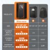 Portable Steam Sauna for Home, Portable Sauna Box Full Body for Home with 9 Adjustable Heat Levels, Steam Sauna with 3L 1500W Steamer, Folding Chair, 99 Minute Timer - Image 6