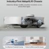roborock Qrevo Edge Robot Vacuum and Mop, 18,500Pa Suction, Zero-Tangling, AdaptiLift Chassis, Al Obstacle Recognition, Hot Water Mop Washing & Dock Self Cleaning, Corner to Edge Deep Cleaning - Image 4