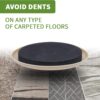 Furniture Sliders for Carpet 8 PCS - 3 1/2 inch Furniture Moving Slider Chair Legs Floors Protectors– Move Your Furniture Easy & Safely(for Carpet) - Image 7