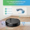 Robot Vacuum and Mop Combo, WiFi/Alexa/App, Smart Robotic Vacuum Cleaner, Ultra-Slim & Quiet, Tangle-Free, Auto Recharge, Robot Vacuum Cleaner for Pet Hair/Carpet/Hard Floor - Image 3