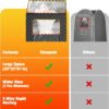 Upgraded Portable Steam Sauna, Portable Sauna Box for Home, Home Sauna Tent Full Body, 1200W 3L Steam Generator, 99 Minute Timer, Folding Chair, Remote Control Included(Black) - Image 2