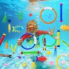 YUJUN 35PCS Pool Diving Swimming Toys, Summer Underwater Game Toys with Pool Fishes Dive Sticks Rings Gems Storage Bag for Kids Swim Birthday Party Favors - Image 4