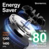 2.5HP In/Above Ground Swimming Pool Variable Speed Pool Pump, 10567GPH, Digital Control Timer for Auto Operation, Extra Quiet, Energy Efficient, Large Filter Basket, 220V - Image 3