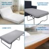 Cot Sheets 31" x 75", 2 Pack Cot Size Sheet Fitted with Narrow Twin/Camp Bunk/Rvs Bunk/Guest Beds/Army Cots/Trifold Mattress, Super Soft Breathable Microfiber Bed Cover, Bottom Sheet, Gray - Image 5