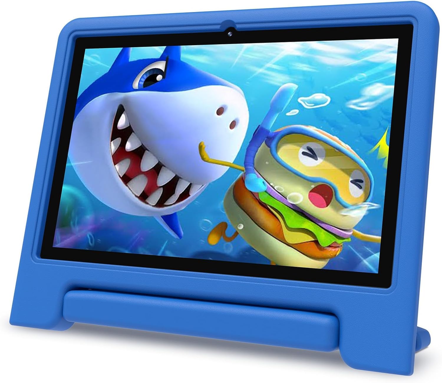 10" Kids Tablet, Newest Android 13, 32GB (Expandable to 128GB), Quad-core, WiFi 6, Bth 5.0, Pre-Installed Parental Controls, Kids Space & Family Link (Blue)