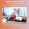 LifePro Far Infrared Sauna Dome with Near Infrared Mat & Red Light Therapy - Heated Detox, Circulation, and Therapeutic Stones for Home Relaxation - Image 5
