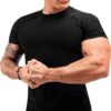 Sauna Shirt for Men Sweat Suit Compression T-Shirt Weight Loss Body Shaper Shirts for Workout Sports - Image 2