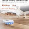 roborock Q7 Max Robot Vacuum and Mop Combo, 30-Level Water Flow Control, 4200Pa Suction, PreciSense LiDAR Navigation, No-Go Zone, No-Mop Zone, App & Voice Control, Ideal for Pet Hair - Image 2