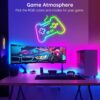 20Ft Neon Rope Lights,Flexible Led Rope Lights Control with App/Remote,Multiple Modes Rope Lights,IP65 Outdoor RGB Led Neon Lights Waterproof,Music Sync Gaming Led Neon Light Strip for Bedroom Decor - Image 3