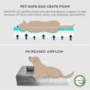 Bedsure Orthopedic Dog Bed for Extra Large Dogs - XL Washable Dog Sofa Beds Large, Supportive Foam Pet Couch Bed with Removable Washable Cover, Waterproof Lining and Nonskid Bottom, Grey - Image 2