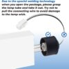 ANTOBLE 6472-841 Clear Ray XL Replacement Bulb for Sundance Spa, UV Bulb Light Clear Ray Bulb Compatible with Jacuzzi Hot tub J-200 J-300 J-400 J-LX Series - Image 3