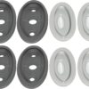 2472-824 Oval Pillow Insert + Back Mount for Jacuzzi J-300 Series Hot Tubs & Spas(2014-2018), J300 Headrest Pillow Replace 2455-263 (4 Pack) - Image 9