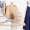 KITCHENAID Fitted Tilt-Head Stand Mixer Cover with Storage Pocket, Quilted 100% Cotton,14.4"x18"x10", Milkshake - Image 2