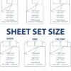 Cathay Home Essentials Ultra Soft Hypoallergenic Wrinkle Resistant Double Brushed Microfiber Bedding Sheet Set, Blush, 4 pcs, Full - Image 5