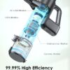 S7 Plus Cordless Vacuum Cleaner, 35Kpa, up to 40Mins 2-in-1 Cordless Vacuum and Mop Combo, Lightweight and Versatile Stick Vacuum, Deep Cleans, Washes, Green LED, All in One - Image 6