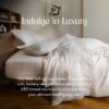 Brooklinen Luxury Sateen 4 Piece Full Size Sheets Set in Window Pane - 100% Cotton Sateen Sheets - 1 Fitted Sheet, 1 Flat Sheet, 2 Pillowcases - Best Luxury Sheets - Image 2