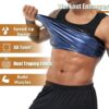 Sauna Sweat Vest Workout Tank Top Waist Trainer for Men Compression Workout Enhancing Vest - Image 3