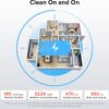roborock Q7 Max Robot Vacuum and Mop Combo, 30-Level Water Flow Control, 4200Pa Suction, PreciSense LiDAR Navigation, No-Go Zone, No-Mop Zone, App & Voice Control, Ideal for Pet Hair - Image 5