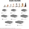 Bedsure Orthopedic Dog Bed for Extra Large Dogs - XL Washable Dog Sofa Beds Large, Supportive Foam Pet Couch Bed with Removable Washable Cover, Waterproof Lining and Nonskid Bottom, Grey - Image 6