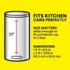 Glad ForceFlex MaxStrength XL Kitchen Trash Bags, 20 Gal, Fresh Clean, 80 Ct (Package May Vary) - Image 10