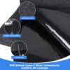 80 * 80 inch Round Hot Tub Mat, Extra Large Inflatable Hot Tub Pad Outdoor Indoor, Waterproof Slip-Proof Backing, Absorbent Spa Pool Ground Base Flooring Protector Mat for Hot Tub, Deck - Image 2