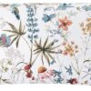 Tribeca Living King Bed Sheet Set, 300 Thread Count Soft Cotton Sateen, Floral Print with Extra Deep Pockets, 4-Piece Bedding Set, Amalfi Deep Red/Multi - Image 7