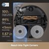 DREAME X50 Ultra Robot Vacuum and Mop with Auto-Empty and Mop Self-Cleaning, 20,000Pa Suction, Obstacle Avoidance and 360° Navigation, Corner to Edge Deep Cleaning, Detangling Brush - Image 5