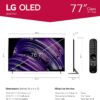 LG 77-Inch Class OLED Z2 Series Alexa Built-in Smart TV, 120Hz Refresh Rate, AI-Powered 8K, Dolby Vision IQ and Dolby Atmos, WiSA Ready, Cloud Gaming (OLED77Z2PUA, 2022) - Image 2