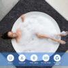 80 * 80 inch Round Hot Tub Mat, Extra Large Inflatable Hot Tub Pad Outdoor Indoor, Waterproof Slip-Proof Backing, Absorbent Spa Pool Ground Base Flooring Protector Mat for Hot Tub, Deck - Image 5