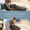 Lifepro BioRemedy Infrared Sauna Blanket - Portable Far Infrared Home Sauna for Detox, Tension, and Relaxation - Adjustable Temperature (86-158°F) - Includes Carry Bag & Detox Wraps - Image 7