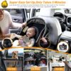 DoHonest Baby Car Camera HD 1080P - Rear-Facing Car Baby Monitor with Night Vision, Adjustable View Angle, Easy Setup, Anti-Glare Display, Safety for Kids & Infants - Image 2