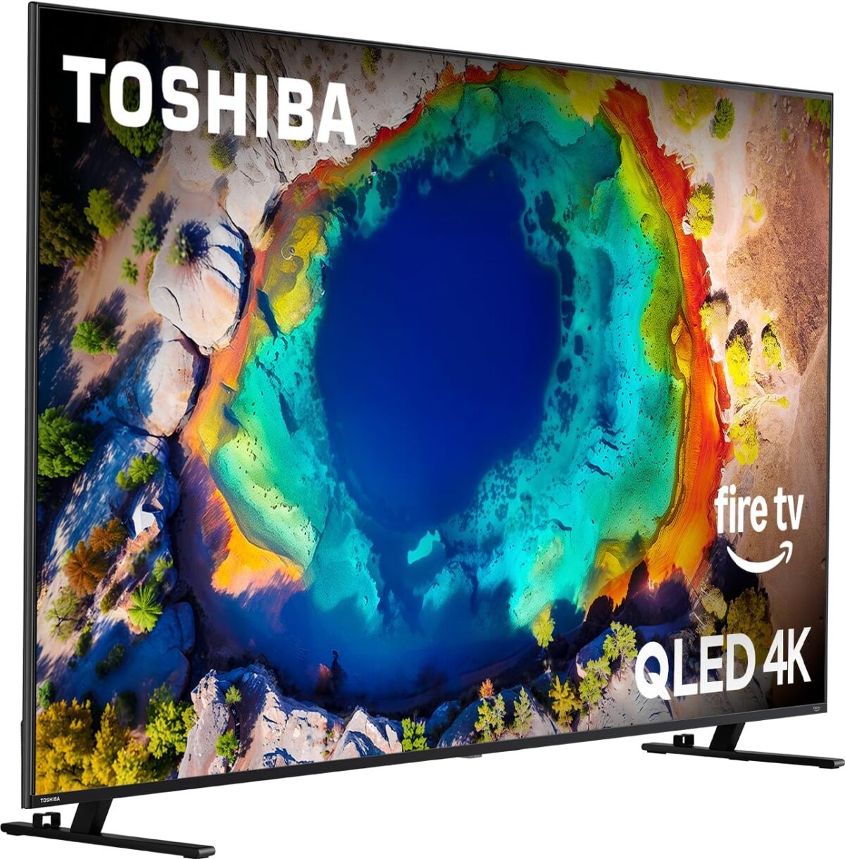 Toshiba 55-inch Class M550 Series QLED 4K UHD Smart Fire TV with Voice Remote with Alexa (55M550NU)
