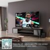 Hisense 85-Inch Class U7 Series Mini-LED ULED 4K UHD Google Smart TV (85U7N, 2024 Model) - QLED, Dolby Vision IQ, Dolby Atmos, Full Array Local Dimming, 144Hz Game Mode Pro, VRR, Alexa Compatibility - Image 4