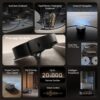 DREAME X50 Ultra Robot Vacuum and Mop with Auto-Empty and Mop Self-Cleaning, 20,000Pa Suction, Obstacle Avoidance and 360° Navigation, Corner to Edge Deep Cleaning, Detangling Brush - Image 8