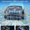 WYBOT C2 Robotic Pool Cleaner, Cordless Pool Vacuum for Inground Pools up to 2152 Sq.ft, Dual Filtration, Powerful Suction, Wall Climbing & Waterline Cleaning, Lasts 180Mins in Echo Mode - Image 3