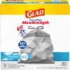 Glad ForceFlex MaxStrength XL Kitchen Trash Bags, 20 Gal, Fresh Clean, 80 Ct (Package May Vary) - Image 12