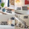 Jetec I Still Remember The Days I Prayed Sign Inspirational Table Blessed Signs Motivational Decor Farmhouse Table Home Centerpieces Faith Wooden Shelf for Living Room Office(Classic Style) - Image 4