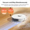 roborock Q8 Max Robot Vacuum and Mop Cleaner, DuoRoller Brush, 5500Pa Strong Suction, Lidar Navigation, Obstacle Avoidance, Multi-Level Mapping, Perfect for Pet Hair - Image 3