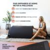 LifePro Far Infrared Sauna Dome with Near Infrared Mat & Red Light Therapy - Heated Detox, Circulation, and Therapeutic Stones for Home Relaxation - Image 2
