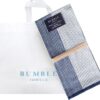 Premium Kitchen Dish Hand Towels (20”x 28”, 6 Pack) | Large,Cotton Flat & Terry Highly Absorbent Tea Towels Set with Hanging Loop | Navy Blue - Image 5