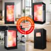 Portable Sauna for Home,31.5"x31.5"x71",Portable Steam Sauna,Sauna Box with 3L Sauna Steamer Machine and Larger Folding Chair,Full Body Steam Saunas for Home,Gym,Bathroom - Image 8