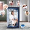 ZONEMEL Full Size Portable Steam Sauna Kit, Personal Full Body Sauna Spa for Home Relaxation, 4 Liters 1500 Watt Steamer, Remote Control, Timer, Foldable Chair (Black, Clear Door) - Image 2