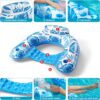 Jasonwell Inflatable Pool Float Chair - Pool Floaties Chair Floats Loungers for Swimming Pools Floating Lounger with Cup Holders Toy Party Floaties for Adults L - Image 7