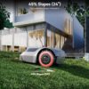 MGC1000 Robot Lawn Mower with 590ft Boundary Wire for 0.25 Acre (1/4 Acre), Auto Mapping & Recharge, 45% Climbing Automatic Robotic Lawn Mower, Precise Location & Breakpoint Detection, IPX6 Waterproof - Image 4