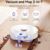 NARWAL Freo X Plus Robot Vacuum and Mop, 7-Week Dust Storage, Zero Tangles, 7800Pa Suction, Mopping, Tri-Laser Obstacle Avoidance, LiDAR Navigation, Multi-Floor Mapping, Works with Alexa, App Control - Image 5