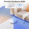 roborock Q7 Max Robot Vacuum and Mop Combo, 30-Level Water Flow Control, 4200Pa Suction, PreciSense LiDAR Navigation, No-Go Zone, No-Mop Zone, App & Voice Control, Ideal for Pet Hair - Image 4