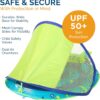 SwimWays Baby Spring Float Activity Center, Baby Pool Float with Canopy & UPF Protection, Pool Toys & Swimming Pool Accessories for Kids 9-24 Months, Green Octopus - Image 6
